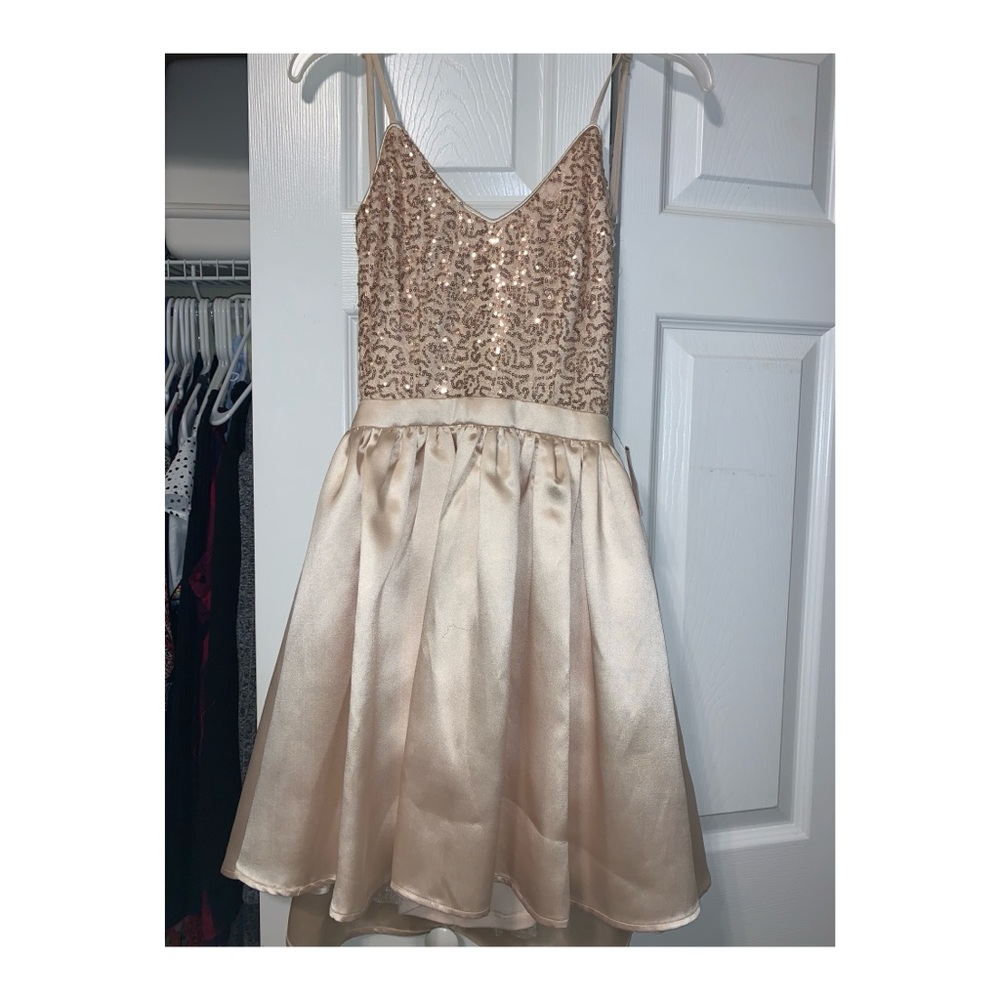 Windsor Sequined Backless Dress